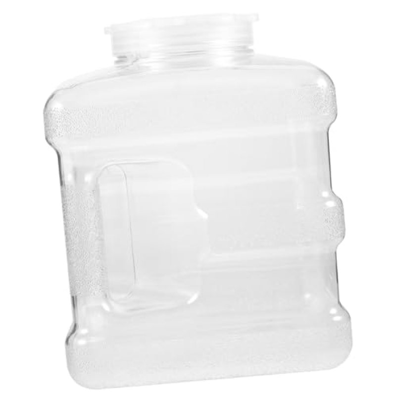 Abaodam Portable Water Storage Container Handle Water Jug for Camping Outdoor Picnics and Home Use Transparent and Convenient Abaodam Portable Water Storage Container Handle Water Jug for Camping Outdoor Picnics and Home Use Transparent and Convenient