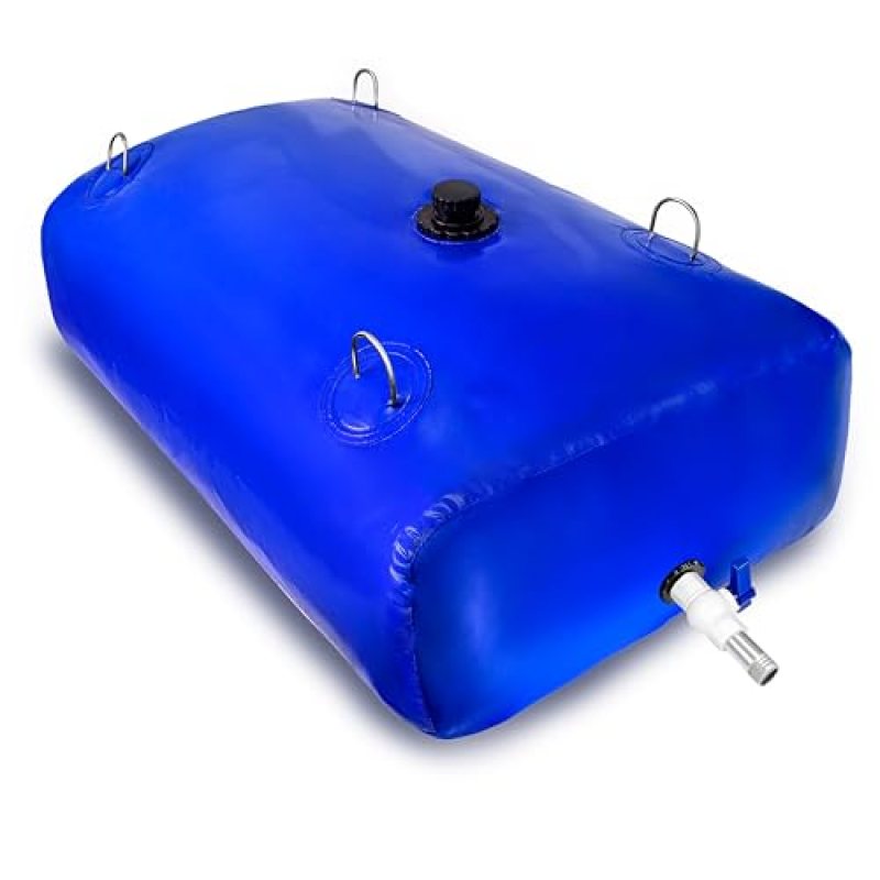 100Gal Portable Water Storage Bladder, Foldable Large Capacity Container Tank, Agricultural Irrigation, Camping, Firefighting, Outdoor Household 100Gal Portable Water Storage Bladder, Foldable Large Capacity Container Tank, Agricultural Irrigation, Camping, Firefighting, Outdoor Household