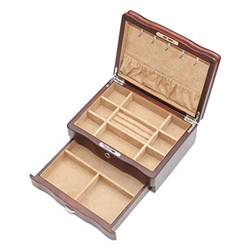 CYYHGD Retro Valet Tray for Men/Women, Stylish Wooden Display Storage Box, Perfect for Phone, Watches, Sunglasses, Jewelry, Wallet, Bag CYYHGD Retro Valet Tray for Men/Women, Stylish Wooden Display Storage Box, Perfect for Phone, Watches, Sunglasses, Jewelry, Wallet, Bag