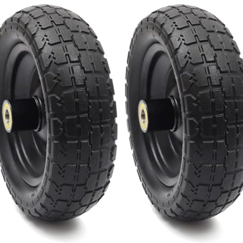Blackbird Carts 2-Pack 10-Inch Replacement Wheel for Gorilla Carts Dump Cart, Lawn and Garden Cart Blackbird Carts 2-Pack 10-Inch Replacement Wheel for Gorilla Carts Dump Cart, Lawn and Garden Cart