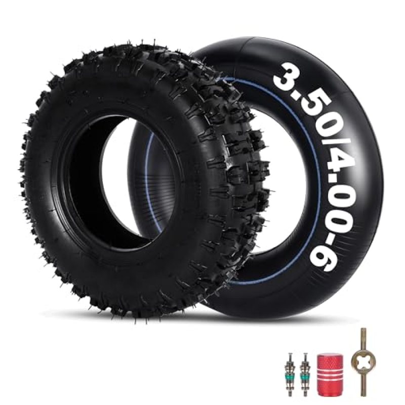 RUTU 4.10-6 Tire Go Kart Wheels and Tires Set 4.10/3.50-6 Tire and Inner Tube for Gorilla Cart Wagon Lawn Mower ATV Quad 4 Wheeler Mini Bike Snow Blower with TR87 Bent Valve Stem Heavy Duty 1 Set RUTU 4.10-6 Tire Go Kart Wheels and Tires Set 4.10/3.50-6 Tire and Inner Tube for Gorilla Cart Wagon Lawn Mower ATV Quad 4 Wheeler Mini Bike Snow Blower with TR87 Bent Valve Stem Heavy Duty 1 Set