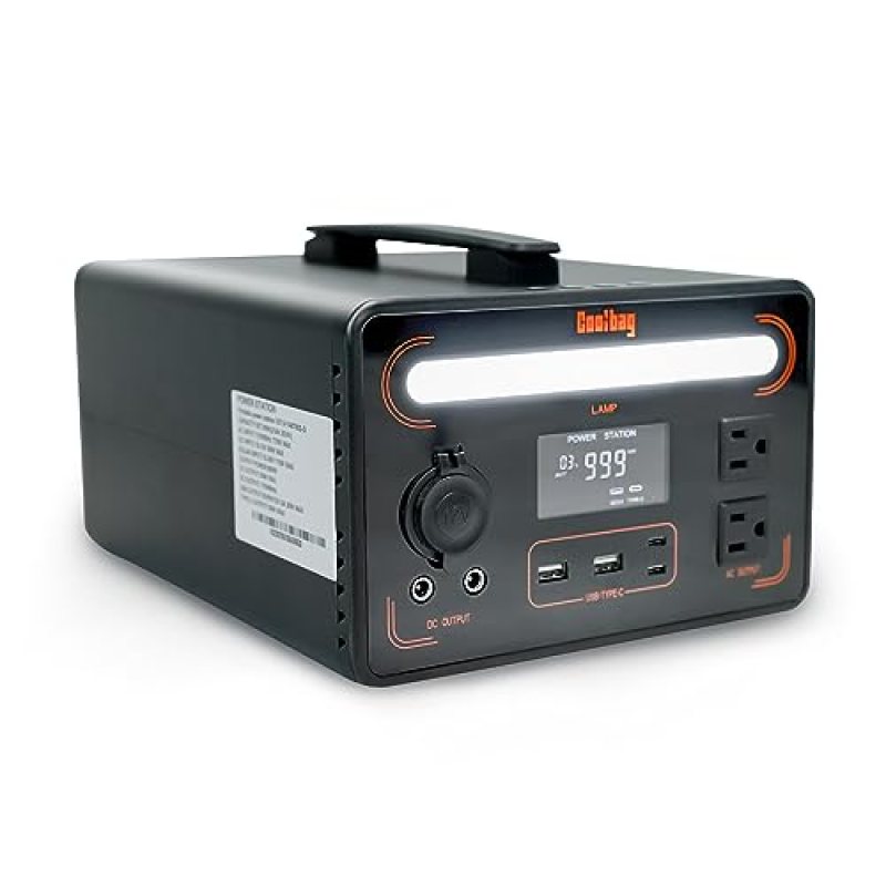 Coolbag Portable Power Station Explorer 600W 560Wh LiFePO4 Battery Solar Generator (Solar Panel Not Included) for CPAP Home Camping Emergency Backup Coolbag Portable Power Station Explorer 600W 560Wh LiFePO4 Battery Solar Generator (Solar Panel Not Included) for CPAP Home Camping Emergency Backup