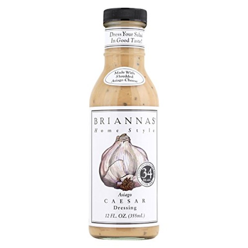 Briannas, Dressing Caesar, 12 Fl Oz (Pack of 6) Briannas, Dressing Caesar, 12 Fl Oz (Pack of 6)