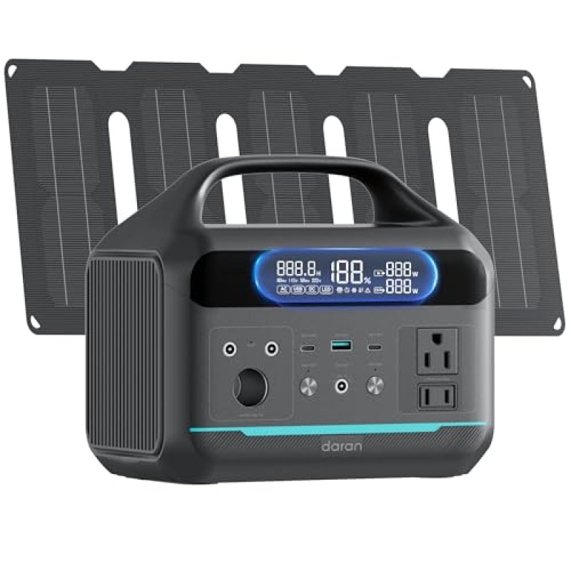 300W (Surge 600W) Solar Generator Portable Power Station LiFePO4 Battery, 204.8Wh(64000mAh) Portable Charger with Foldable 30W Solar Panel, AC&DC Outlets, for Camping Home Use RV Outdoor Adventure 300W (Surge 600W) Solar Generator Portable Power Station LiFePO4 Battery, 204.8Wh(64000mAh) Portable Charger with Foldable 30W Solar Panel, AC&DC Outlets, for Camping Home Use RV Outdoor Adventure