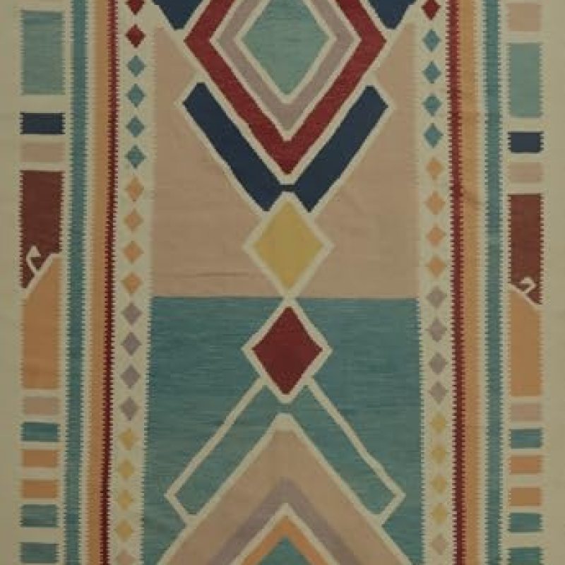 Southwestern Collection 8×10 Kilim Tribal Rug, Hand Woven Multi-Colored 100% Wool Carpet for Home Décor, Bedroom, Living Room, Dining Room Southwestern Collection 8×10 Kilim Tribal Rug, Hand Woven Multi-Colored 100% Wool Carpet for Home Décor, Bedroom, Living Room, Dining Room