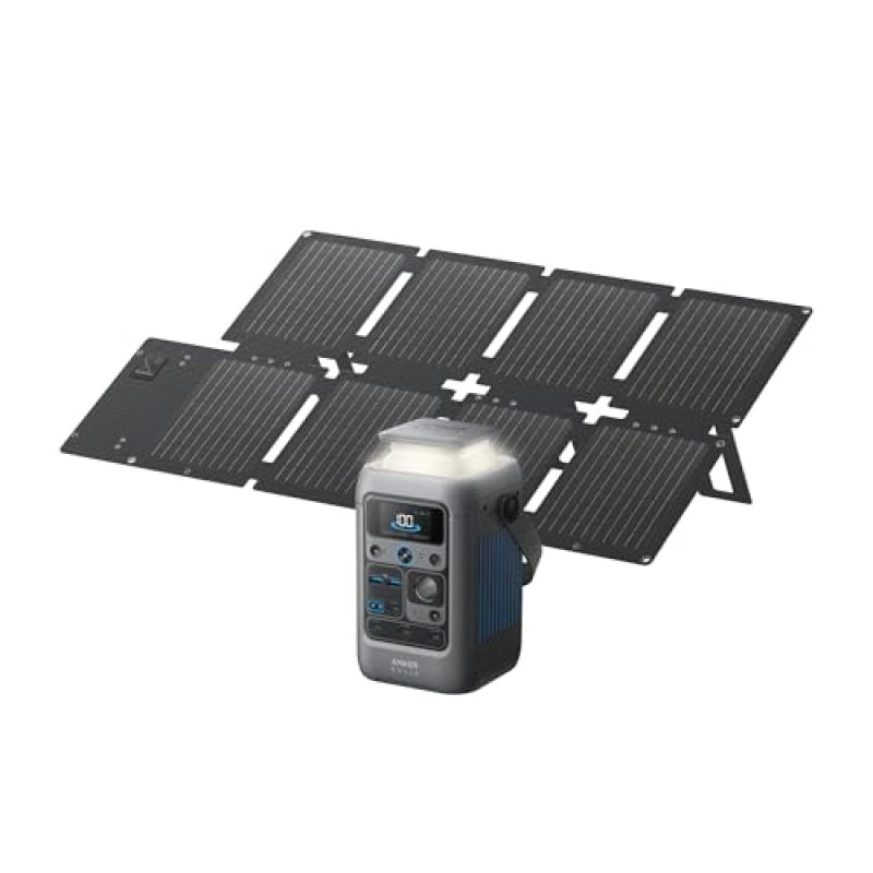 Anker SOLIX C300 DC Power Bank Station and 60W Solar Panel, 288Wh Portable Power Station, LiFePO4 Battery, 300W Solar Generator, for Outdoor, Camping, Traveling, and Emergencies Anker SOLIX C300 DC Power Bank Station and 60W Solar Panel, 288Wh Portable Power Station, LiFePO4 Battery, 300W Solar Generator, for Outdoor, Camping, Traveling, and Emergencies