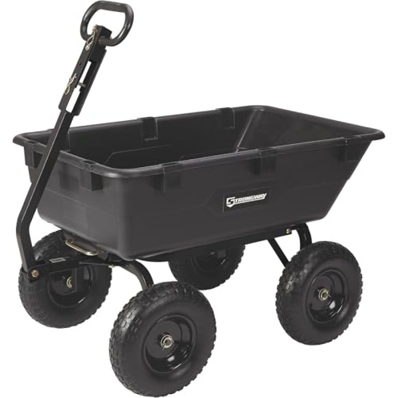 Strongway Poly Garden Wagon – 1200-Lb. Capacity, 44in.L x 26in.W Strongway Poly Garden Wagon – 1200-Lb. Capacity, 44in.L x 26in.W