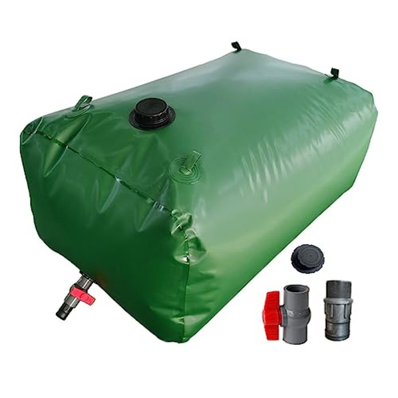 XIAOMIAOREN PVC Water Storage Bladder Foldable Potable Water Storage for Your Emergency Light-Weight Portable Water Container for Camping Garden (Size : 2000L) XIAOMIAOREN PVC Water Storage Bladder Foldable Potable Water Storage for Your Emergency Light-Weight Portable Water Container for Camping Garden (Size : 2000L)
