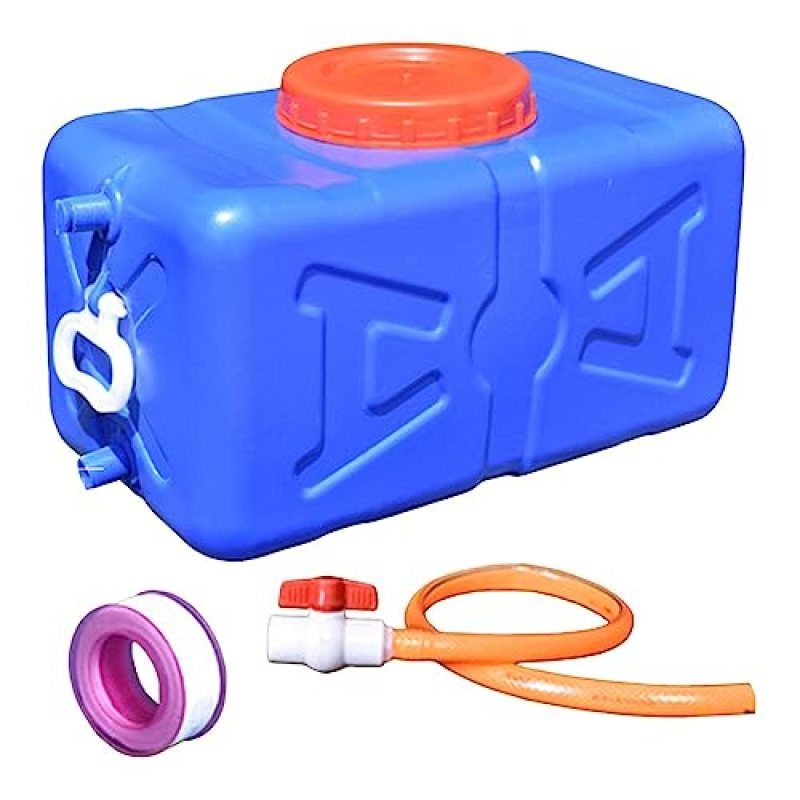 YueShengYCHUANG Water Containers for Storage Emergency Water Storage Containers High Temperature Resistant Water Jug Bucket Food Grade for Yard Car Driving, Blue 60 catties YueShengYCHUANG Water Containers for Storage Emergency Water Storage Containers High Temperature Resistant Water Jug Bucket Food Grade for Yard Car Driving, Blue 60 catties