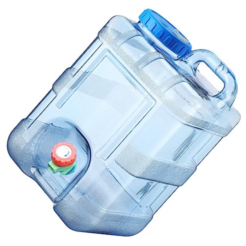 Yardwe Camping Water Jug with Faucet Portable Water Container for Outdoor Activities for Hiking Picnics and Emergency Storage Leak Design Easy to Carry Yardwe Camping Water Jug with Faucet Portable Water Container for Outdoor Activities for Hiking Picnics and Emergency Storage Leak Design Easy to Carry