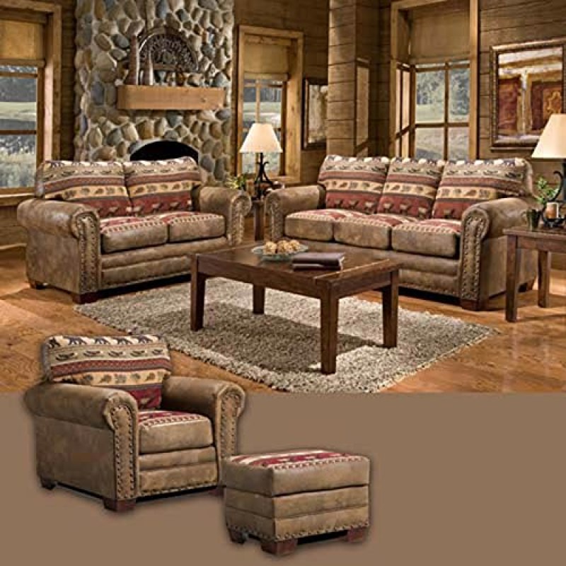 American Furniture Classics 4-Piece Sierra Lodge Sofa American Furniture Classics 4-Piece Sierra Lodge Sofa
