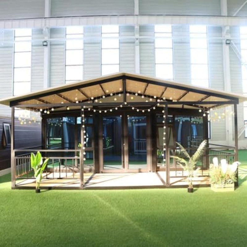 20x40ft Foldable Prefabricated Modular Tiny House – Complete with1 Kitchen, 2Bathroom, 2Bedroom, and Living Area, Perfect for Vacation, Office, or Family Use 20x40ft Foldable Prefabricated Modular Tiny House – Complete with1 Kitchen, 2Bathroom, 2Bedroom, and Living Area, Perfect for Vacation, Office, or Family Use