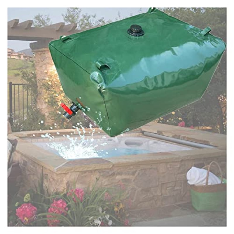 Water Storage Bladder,240L-6000L Drought-Resistant Agricultural Irrigation, Collapsible Portable Water Storage Container Bag(6000 L/1585 gallon/3x2x1 m) Water Storage Bladder,240L-6000L Drought-Resistant Agricultural Irrigation, Collapsible Portable Water Storage Container Bag(6000 L/1585 gallon/3x2x1 m)