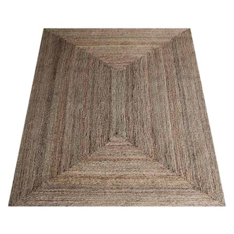 Hand Woven Jute ECO-Friendly Contemporary Area Rugs – 6’x9′, Rectangle Shape, Beige Color, Contemporary, High Pile, Natural Fiber, Outdoor Indoor Handmade Area Rugs for Living Room (J00022) Hand Woven Jute ECO-Friendly Contemporary Area Rugs – 6’x9′, Rectangle Shape, Beige Color, Contemporary, High Pile, Natural Fiber, Outdoor Indoor Handmade Area Rugs for Living Room (J00022)
