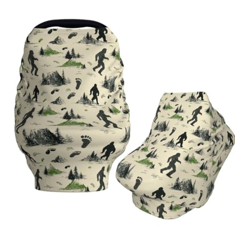 Muishi Forest Gorillas Baby Car Seat Covers Carseat Canopy Soft Infant Stroller Cover Nursing Breastfeeding Covers for Girls Boys Newborn Muishi Forest Gorillas Baby Car Seat Covers Carseat Canopy Soft Infant Stroller Cover Nursing Breastfeeding Covers for Girls Boys Newborn