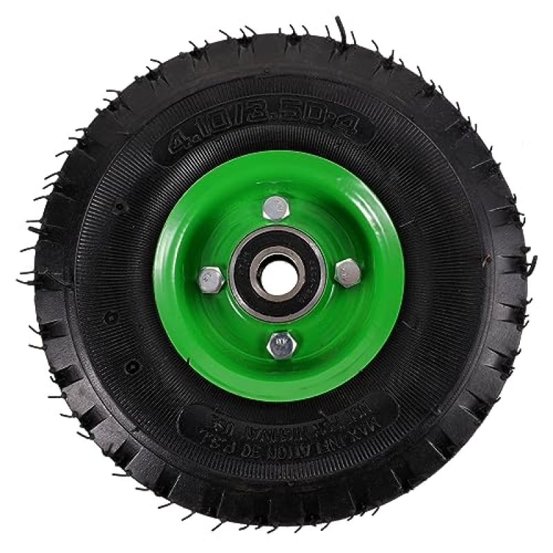 BESPORTBLE Garden Cart Tire 10 Inch Replacement Mute Lawn Mower Wheelbarrow Gorilla Cart Flat Tire for Human Propulsi BESPORTBLE Garden Cart Tire 10 Inch Replacement Mute Lawn Mower Wheelbarrow Gorilla Cart Flat Tire for Human Propulsi