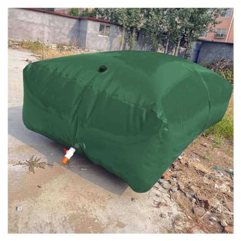 Water Storage Bladder,Collapsible Large Capacity Portable Water Storage 50-1585 Gallons Rainwater Bag(350L/92Gal/1×0.7×0.5 m) Water Storage Bladder,Collapsible Large Capacity Portable Water Storage 50-1585 Gallons Rainwater Bag(350L/92Gal/1×0.7×0.5 m)