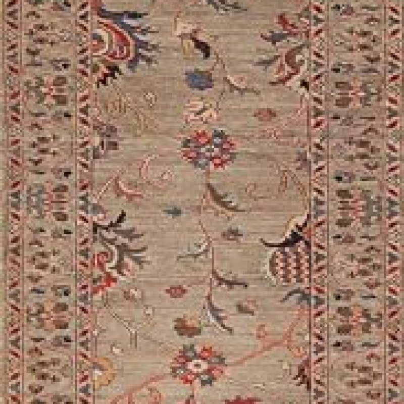 Oriental Traditional Collection 3 x 10 Ziegler Area Rug, Floral/Geometric Wool Carpet for Home Décor, Foyer, and Entryway Oriental Traditional Collection 3 x 10 Ziegler Area Rug, Floral/Geometric Wool Carpet for Home Décor, Foyer, and Entryway