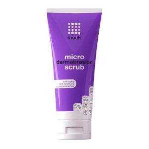 Microdermabrasion Facial Scrub and Face Exfoliator – Exfoliating Face Scrub Polish Cream with Dermatologist Grade Crystals for Anti-Aging, Dullness, Wrinkles, and Pores – Large 4 Ounce Size