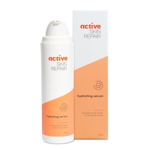 Active Skin Repair EWG Certified Hyaluronic Acid Face and Body Hydrating Serum for All Skin Types, Dermatologist-Tested Moisturizing Anti-Aging Serum with Ceramides & Niacinamide, 5 fl. oz.