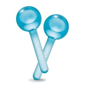 Facial Ice Globes – Cooling Massage Tools for Refreshing Skincare Routine, Enhances Self Care, Reduces Puffiness – Set of 2