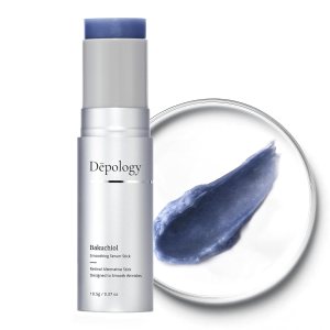Depology Bakuchiol Smoothing Serum Stick | Hydrating Serum Stick for Wrinkles & Fine Lines | Facial Balm Moisturizer | Korea Beauty & Personal Care