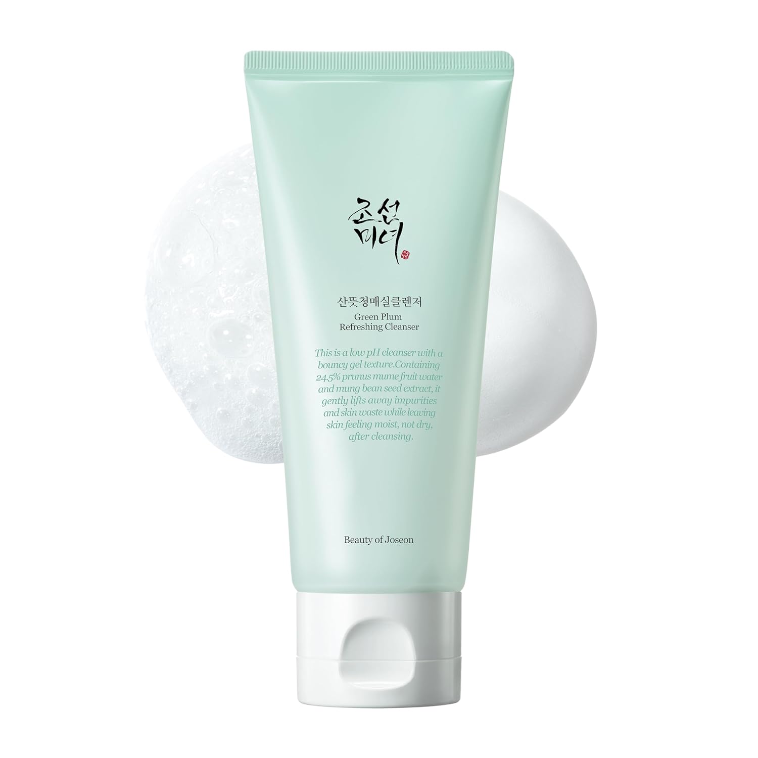 Beauty of Joseon Green Plum Refreshing Cleanser Gel Type Deep Pore Cleansing, Acne Face Wash, Blackhead Remover for All Skin Types, Korean Skincare 100ml, 3.38 fl.oz Beauty of Joseon Green Plum Refreshing Cleanser Gel Type Deep Pore Cleansing, Acne Face Wash, Blackhead Remover for All Skin Types, Korean Skincare 100ml, 3.38 fl.oz