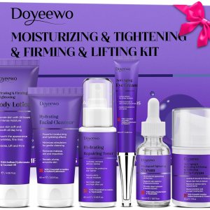 Women Mom Christmas Gifts,Skin Care Set,for Tightening,Firming,Lifting,Moisturizing,Anti-Aging Facial Skin Care Routine Kit,Skincare Gift Sets & Kits Products Stocking Stuffers for Adult Women Wife