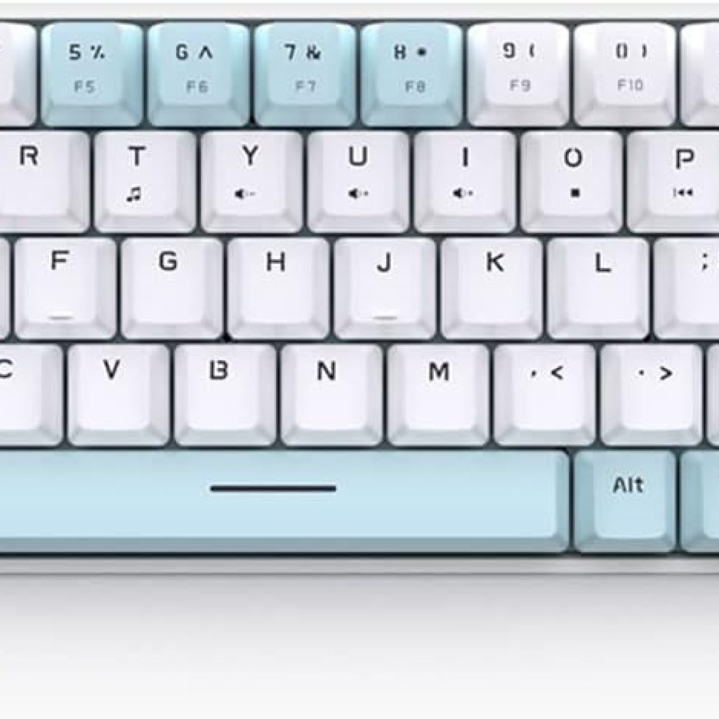 Qisan Mechanical Gaming Keyboard Dual Mode 2.4G/BT Wireless Keyboard with Red Switch Mini Design (60% keyboard) 68 Keys Computer Keyboard US Layout | Gaming Pc | Wireless Gaming Keyboard Qisan Mechanical Gaming Keyboard Dual Mode 2.4G/BT Wireless Keyboard with Red Switch Mini Design (60% keyboard) 68 Keys Computer Keyboard US Layout | Gaming Pc | Wireless Gaming Keyboard