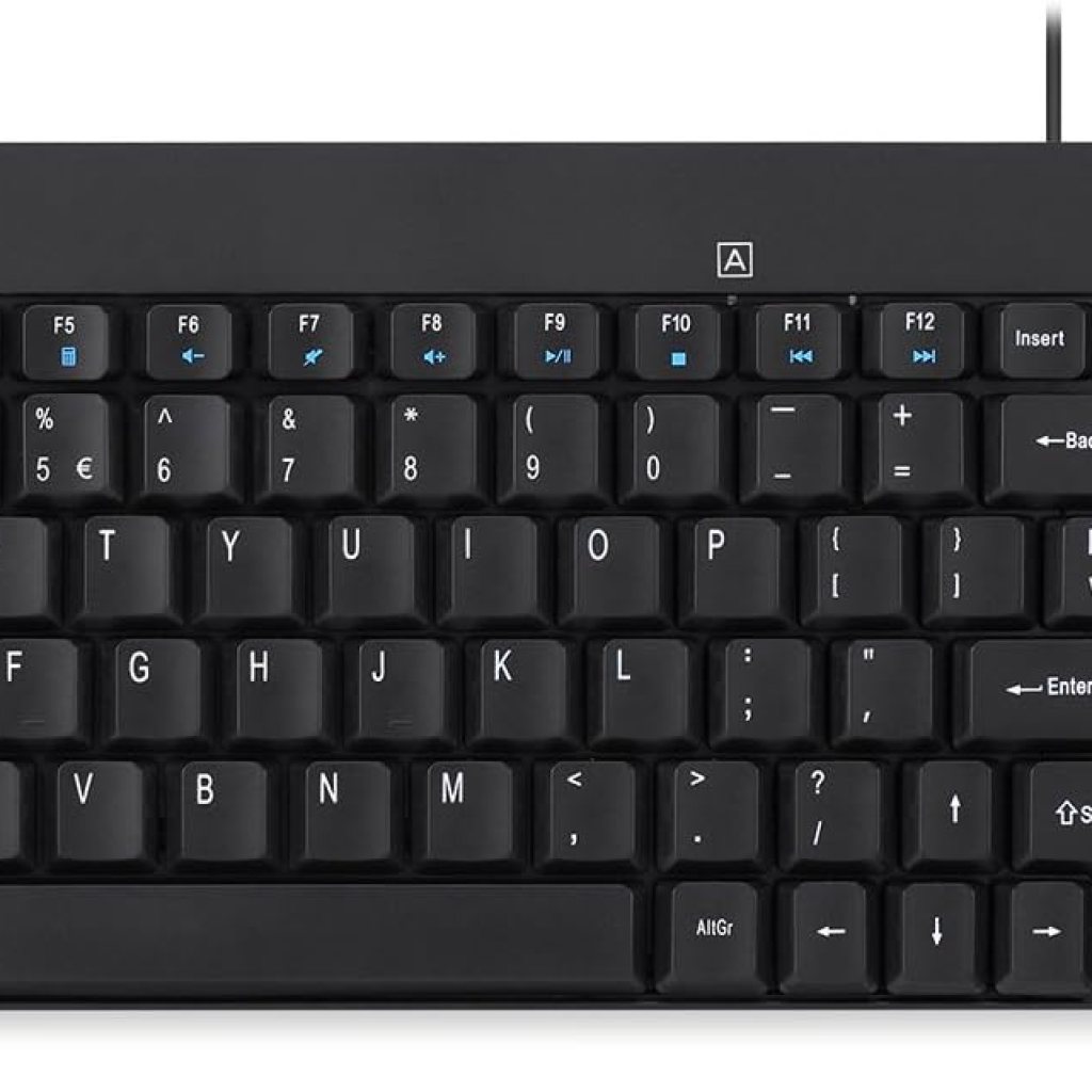 Perixx PERIDUO-212 Wired Mini Keyboard and Mouse Set, USB Connection, Black, US English Layout Perixx PERIDUO-212 Wired Mini Keyboard and Mouse Set, USB Connection, Black, US English Layout