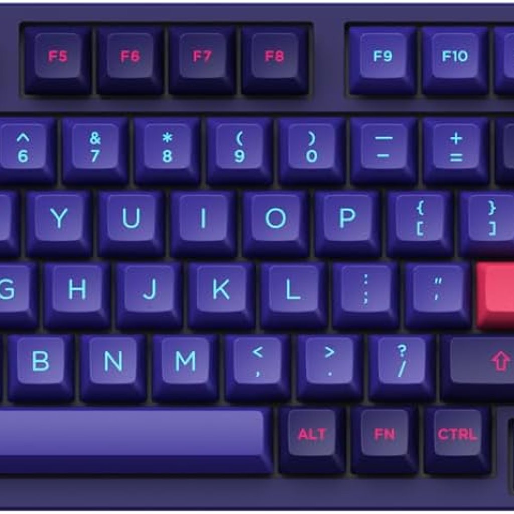 Akko Mechanical Keyboard Wired 98 Keys 3098 ASA Profile, Gaming Keyboard for Mac & Win (Neon Theme, Akko V3 Cream Blue Switch) Akko Mechanical Keyboard Wired 98 Keys 3098 ASA Profile, Gaming Keyboard for Mac & Win (Neon Theme, Akko V3 Cream Blue Switch)