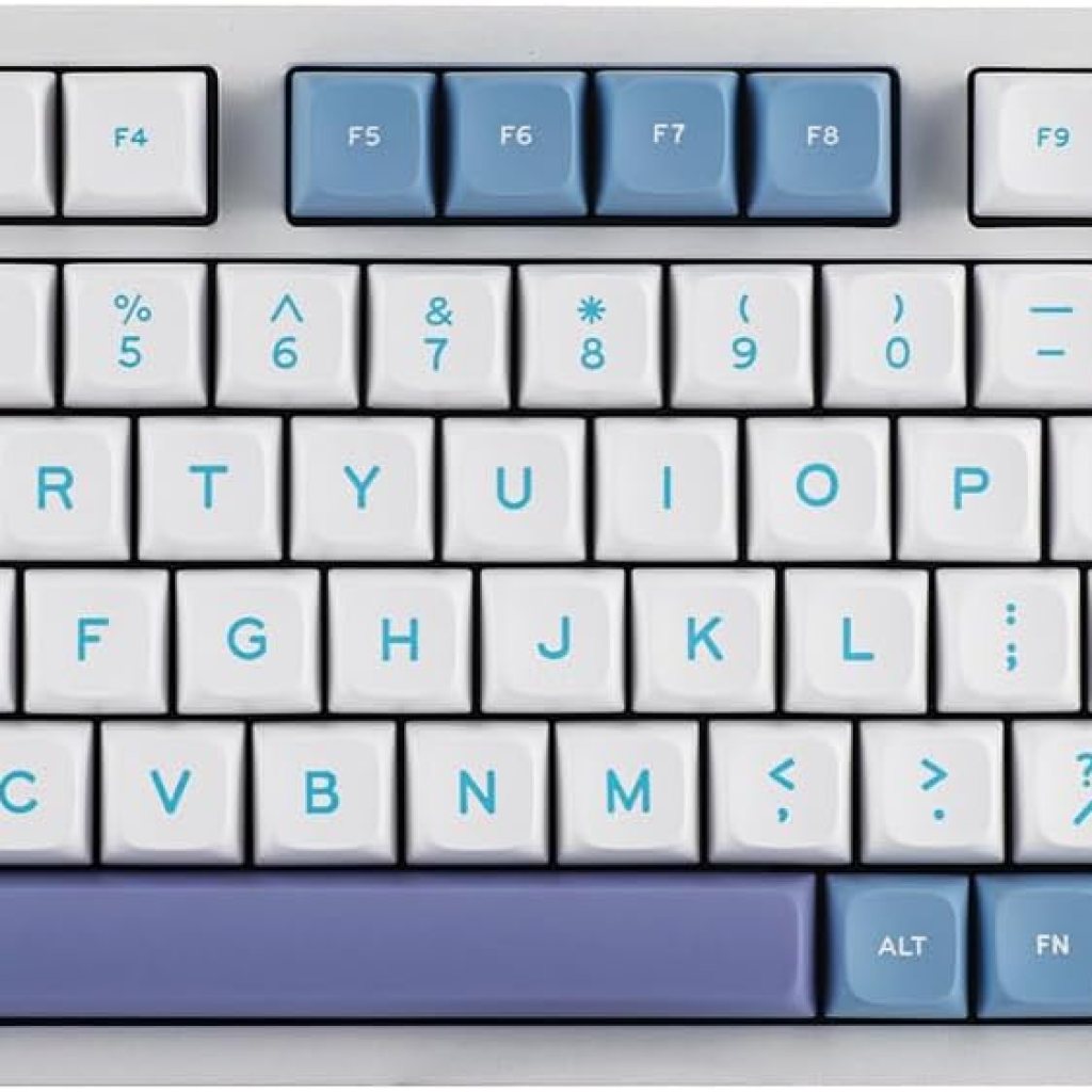 EPOMAKER x LEOBOG Hi75 Aluminum Alloy Wired Mechanical Keyboard, Programmable Gasket-mounted Gaming Keyboard with Mode-Switching Knob, Hot Swappable, NKRO, RGB (White Purple, Graywood V3 Switch) EPOMAKER x LEOBOG Hi75 Aluminum Alloy Wired Mechanical Keyboard, Programmable Gasket-mounted Gaming Keyboard with Mode-Switching Knob, Hot Swappable, NKRO, RGB (White Purple, Graywood V3 Switch)