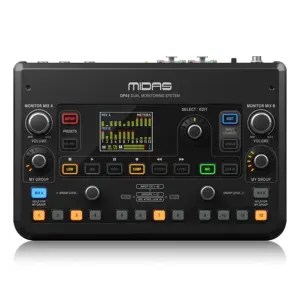 Mixer personal 48-Canales 12-Grupos y tarjeta SD, DP48 – Midas