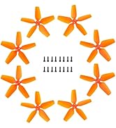 DJI Avata Drone Propellers Replacement for DJI Avata Drone Accessories w/Screws (Orange, 8 Pcs - ...
