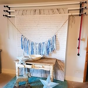 Photography Backdrop Wall Mount 3 Roller Support System