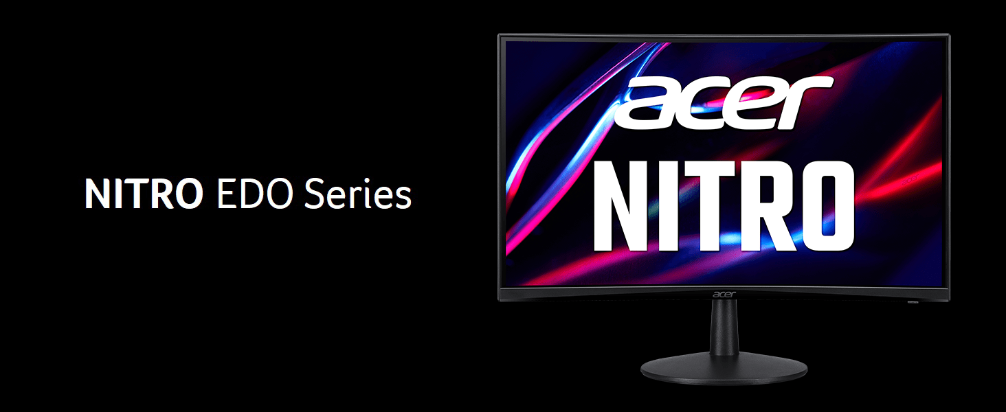 Amazon Choice Acer Nitro ED240Q FreeSync Premium 165Hz 1ms Gaming 1920 x 1080