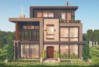 How To Build A Modern House In Minecraft (Step-by-Step) How To Build A Modern House In Minecraft (Step-by-Step)