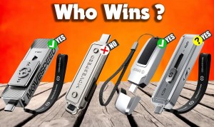 Flash drive Type-C dengan desain modern (Source: YouTube Channel Mr.whosetech) Flash drive Type-C dengan desain modern (Source: YouTube Channel Mr.whosetech)