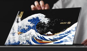 MSI Prestige 13 AI+ Ukiyo-e (Source: YouTube Channel = Justin Tse) MSI Prestige 13 AI+ Ukiyo-e (Source: YouTube Channel = Justin Tse)