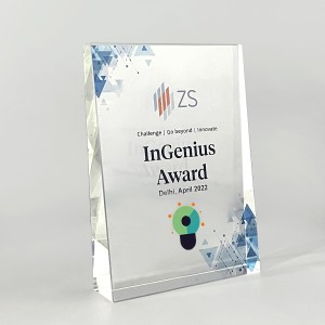 Crystal Slab Award Crystal Slab Award