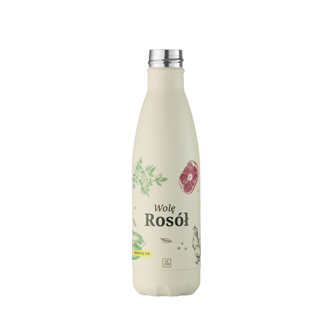 Się Żyw Butelka termiczna - Wolę Rosół - 500 ml