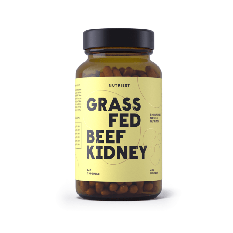 Nutriest Grass Fed Beef Kidney – Nerki wołowe – 240 kapsułek Nutriest Grass Fed Beef Kidney – Nerki wołowe – 240 kapsułek