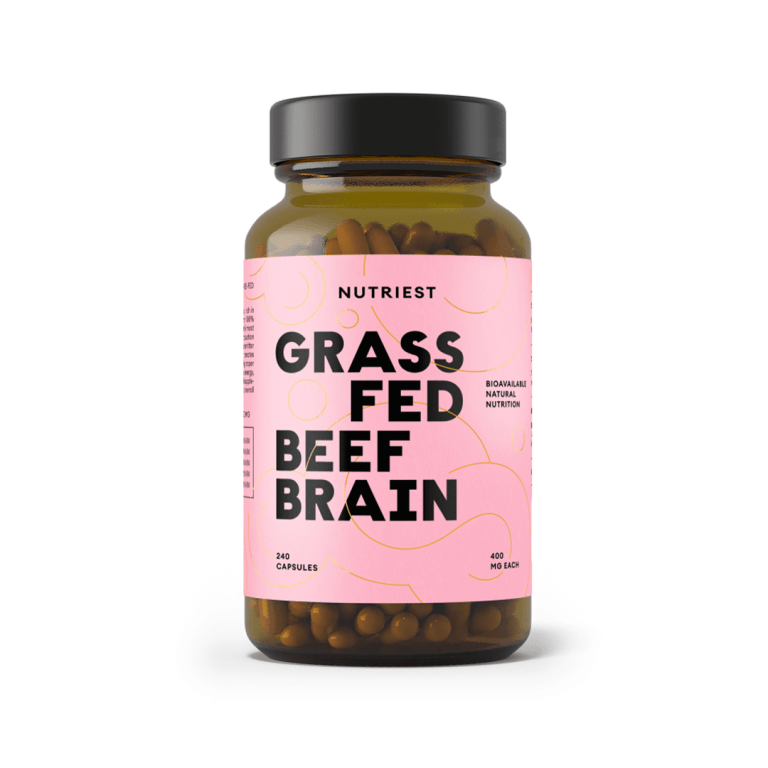 Nutriest Grass Fed Beef Brain – Mózg wołowy – 240 kapsułek Nutriest Grass Fed Beef Brain – Mózg wołowy – 240 kapsułek