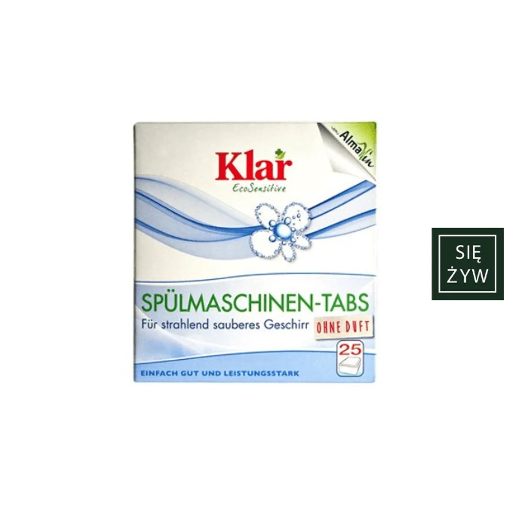 Klar EcoSensitive Tabletki do zmywarek – ECO Klar EcoSensitive Tabletki do zmywarek – ECO