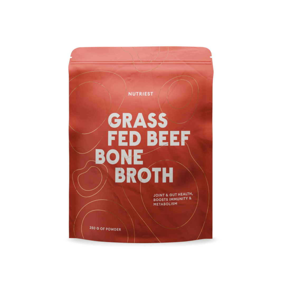 Nutriest Grass Fed Beef Bone Broth – Bulion wołowy – 250 g Nutriest Grass Fed Beef Bone Broth – Bulion wołowy – 250 g