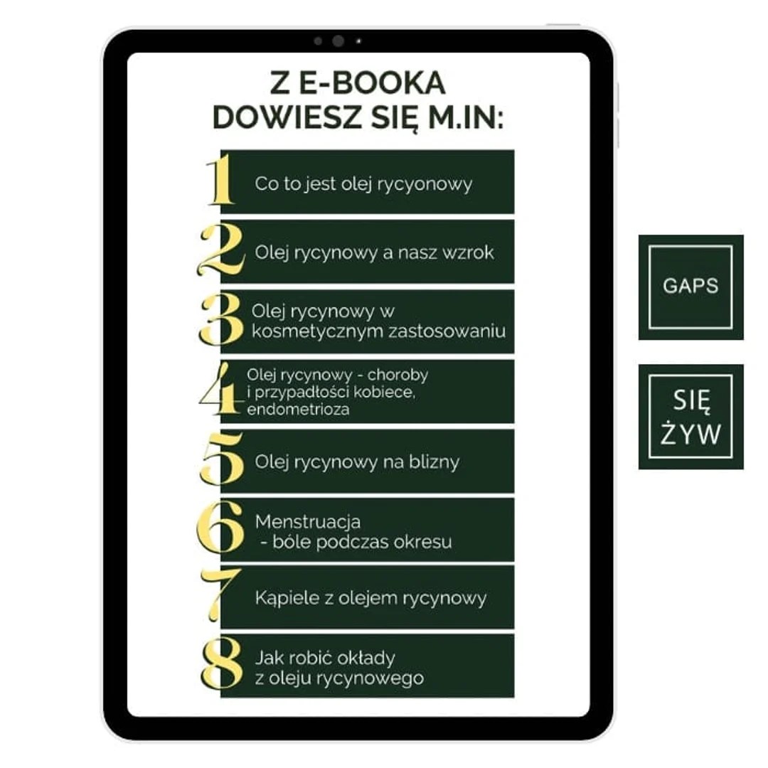 Ebook - Olej rycynowy - prastary lek