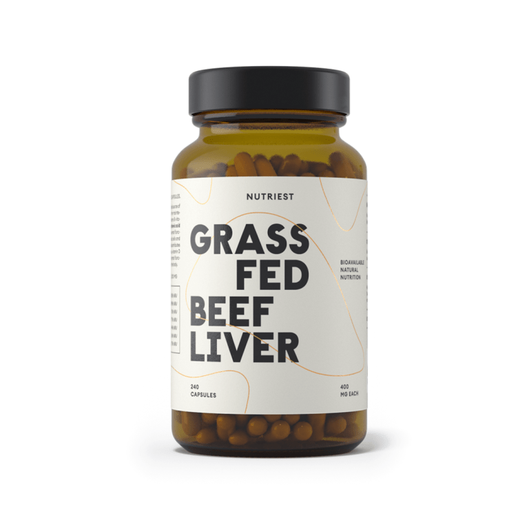 Nutriest Grass Fed Beef Liver – Wątroba wołowa – 180 kapsułek Nutriest Grass Fed Beef Liver – Wątroba wołowa – 180 kapsułek