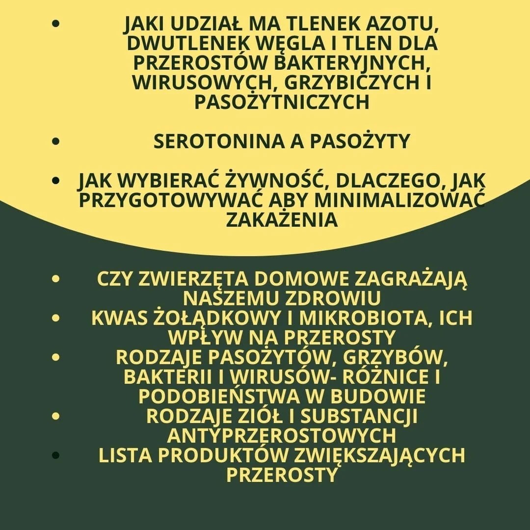 Warsztat Przerosty bakteryjne i pasożytnicze - 3 h - nagranie/ebook
