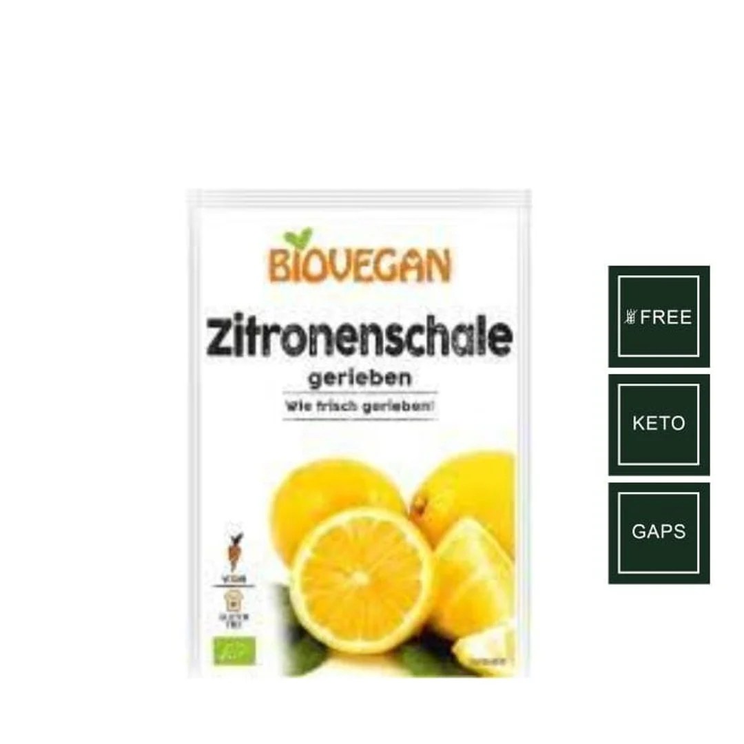 Biovegan Starta skórka cytrynowa – 9 g Biovegan Starta skórka cytrynowa – 9 g