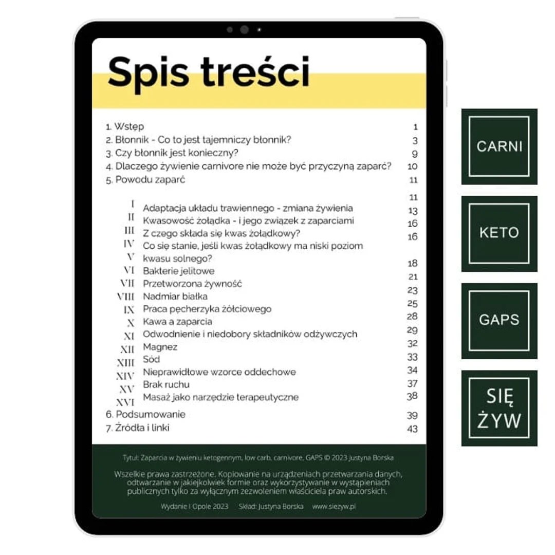 E-book zaparcia- przyczyny/rozwiązania